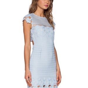 Saylor Light Blue Jessa Dress